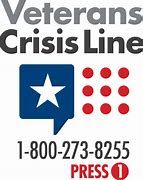 Image of Veretans Crisis Line 1-800-273-8255 Press 1