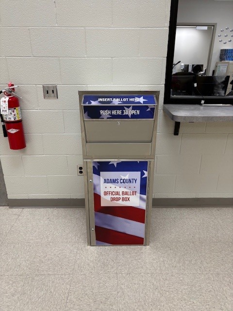 Secure Drop box located at 230 Greenamyer Lane, Gettysburg