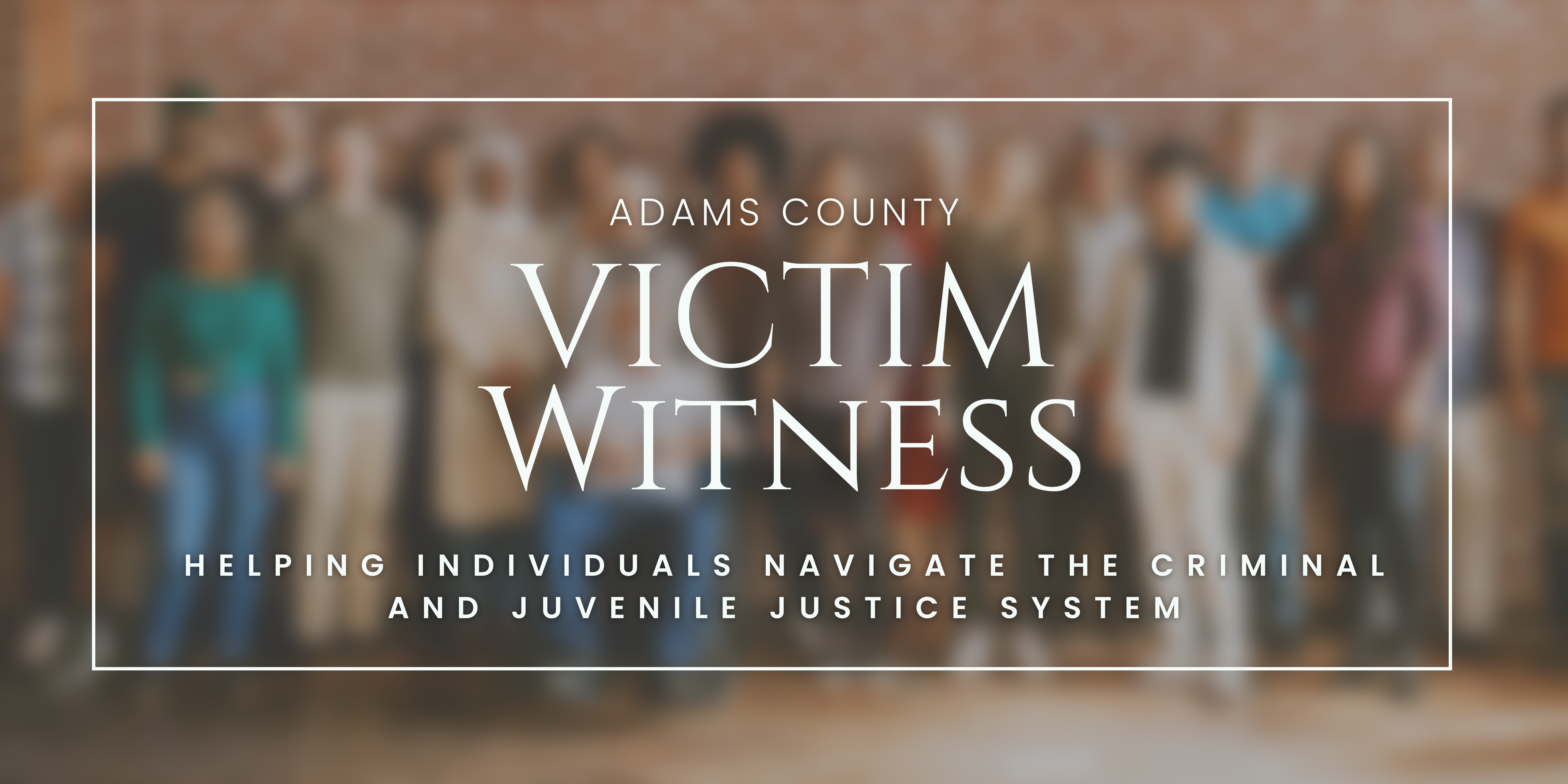 Image of Victim Witness Banner